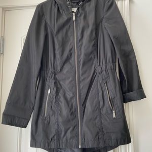 DKNY Black Rain Jacket